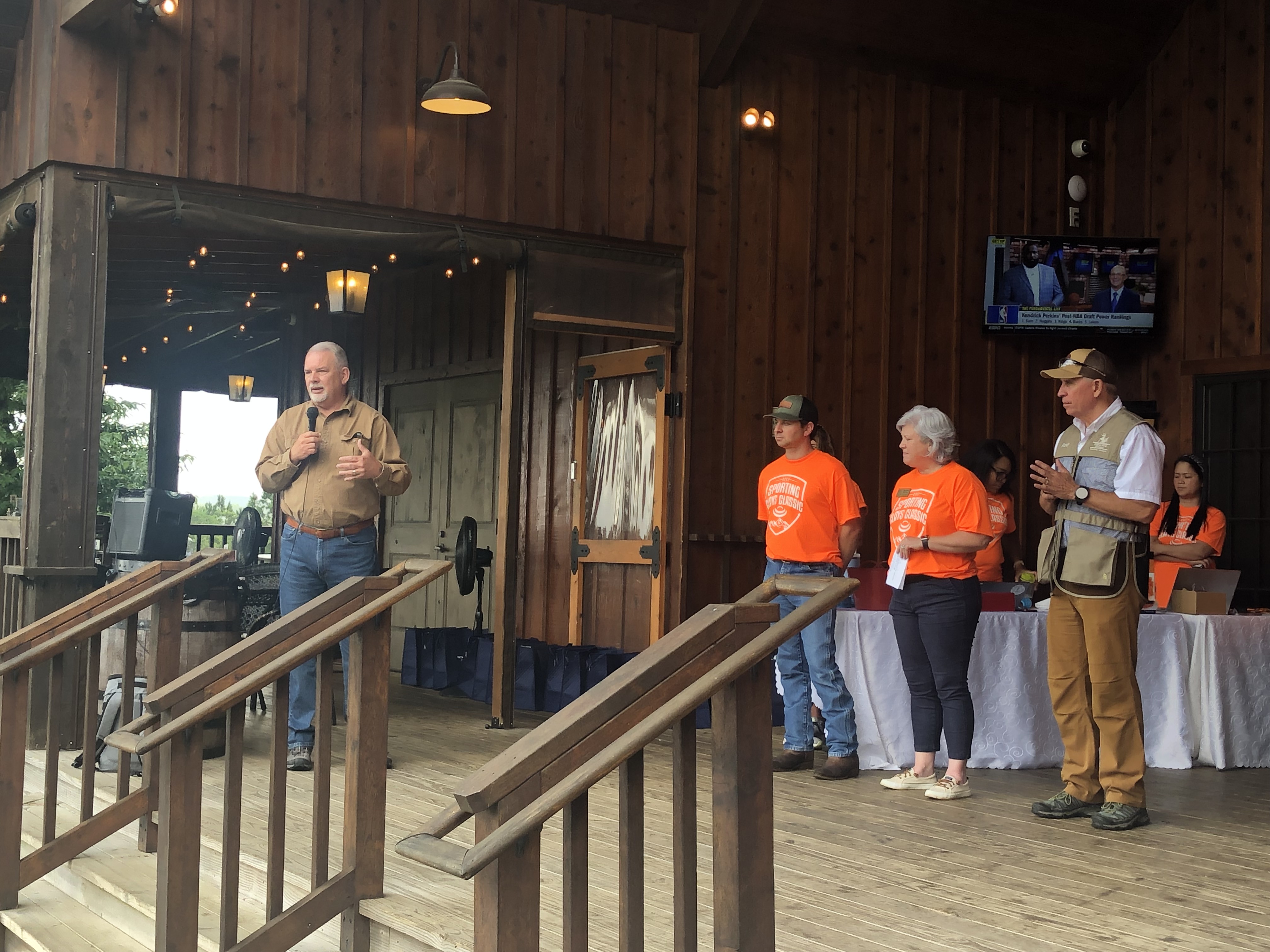 Scenes from the 2023 CCEF Sporting Clays Classic, taking place on June 23rd, 2023.