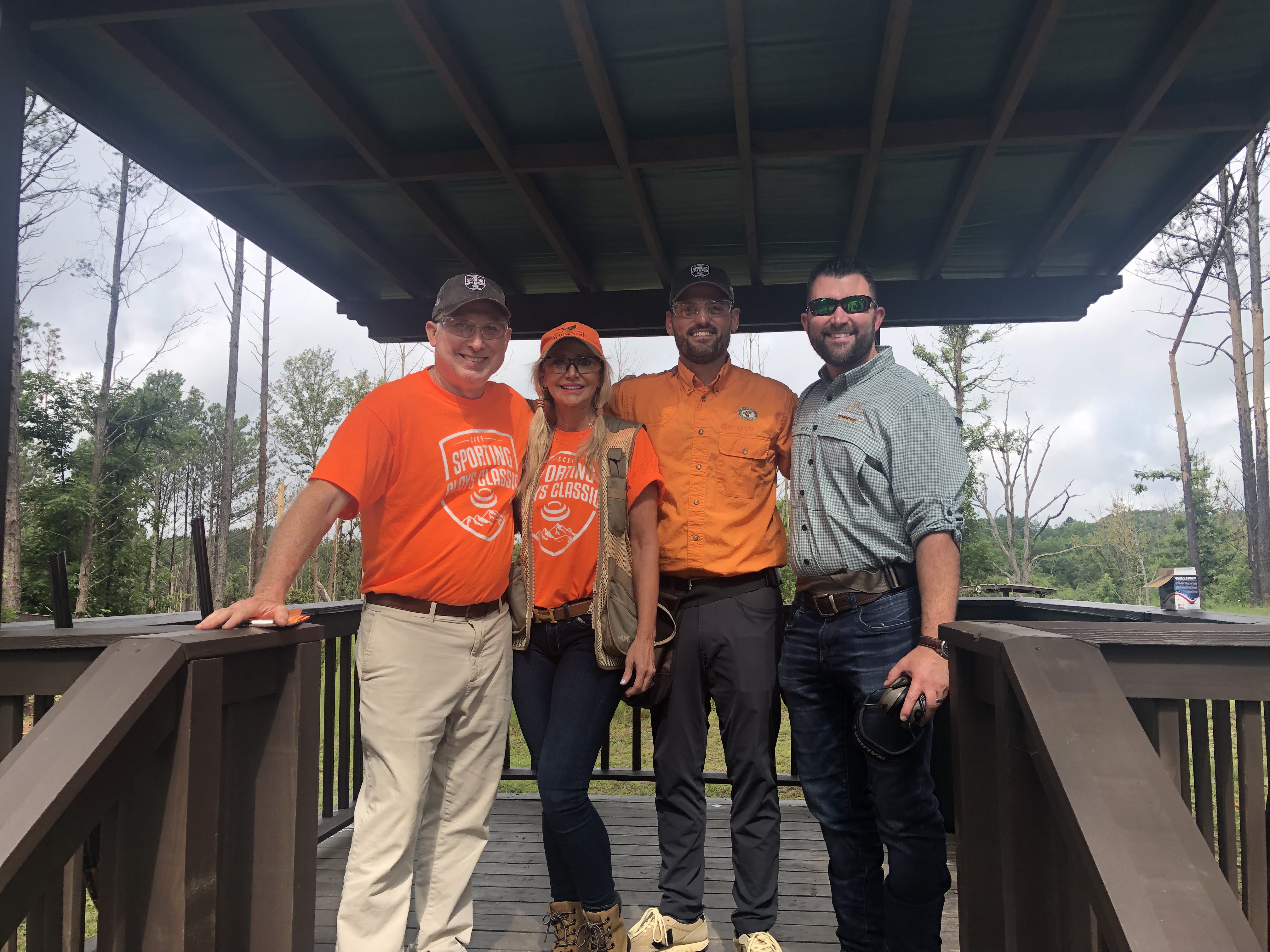 Scenes from the 2023 CCEF Sporting Clays Classic, taking place on June 23rd, 2023.