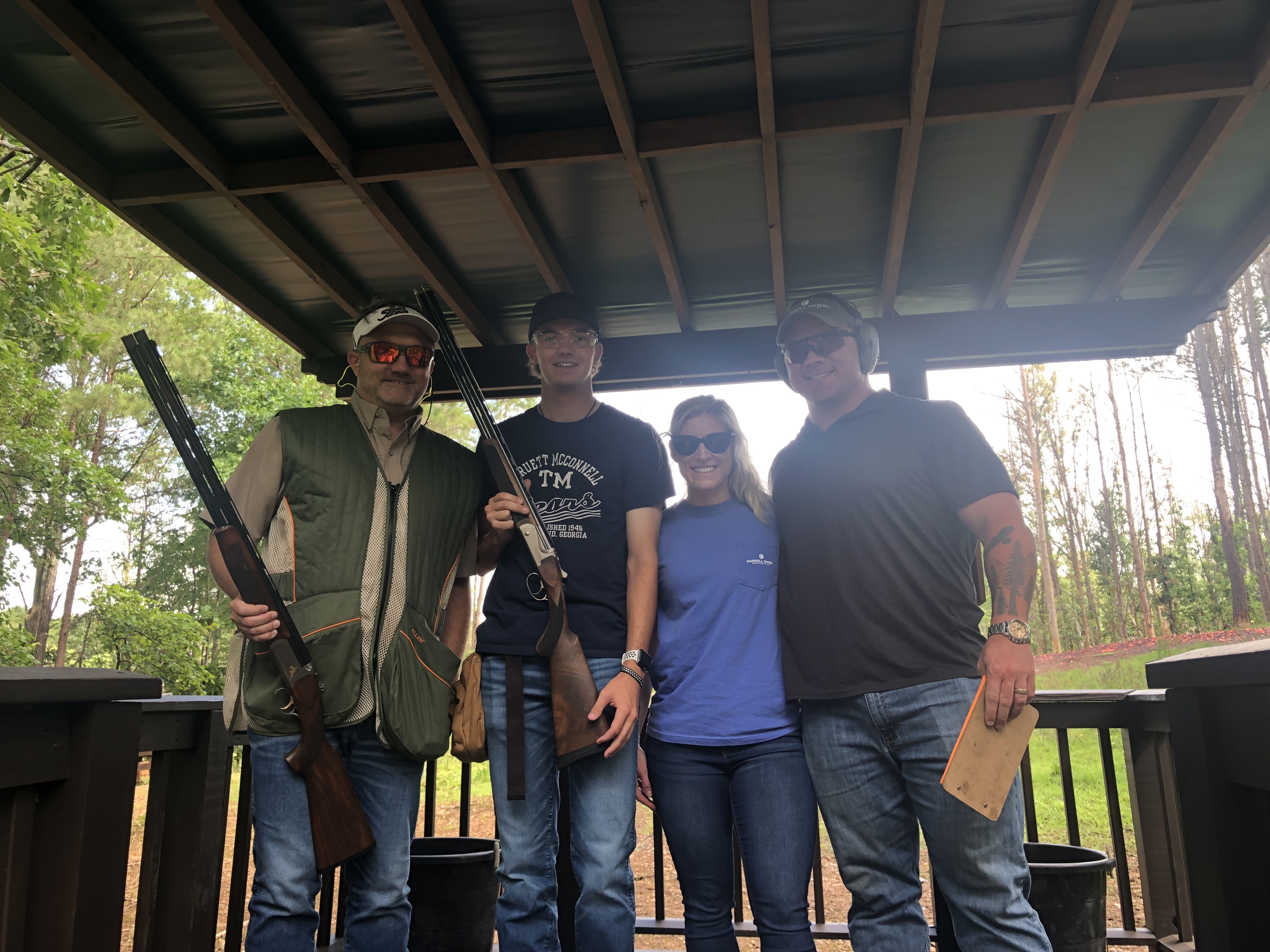 Scenes from the 2023 CCEF Sporting Clays Classic, taking place on June 23rd, 2023.