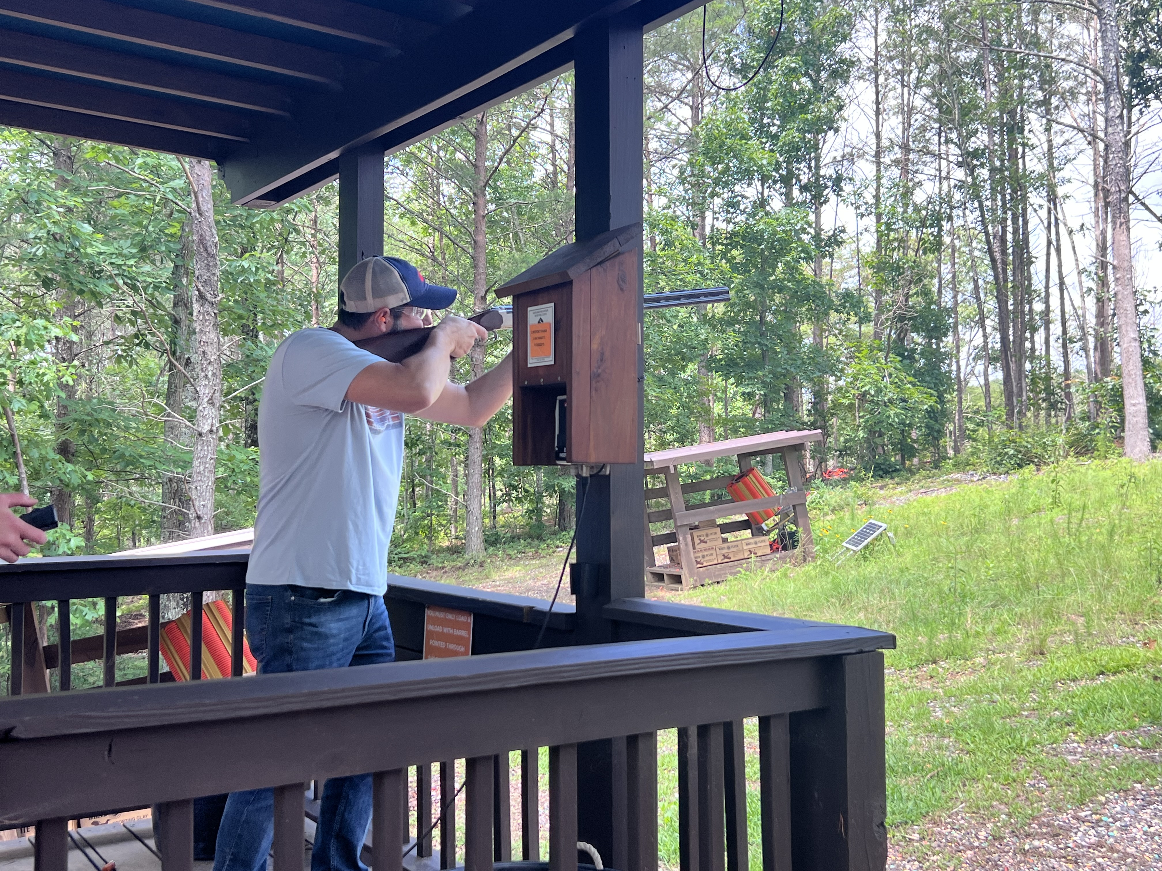 Scenes from the 2023 CCEF Sporting Clays Classic, taking place on June 23rd, 2023.