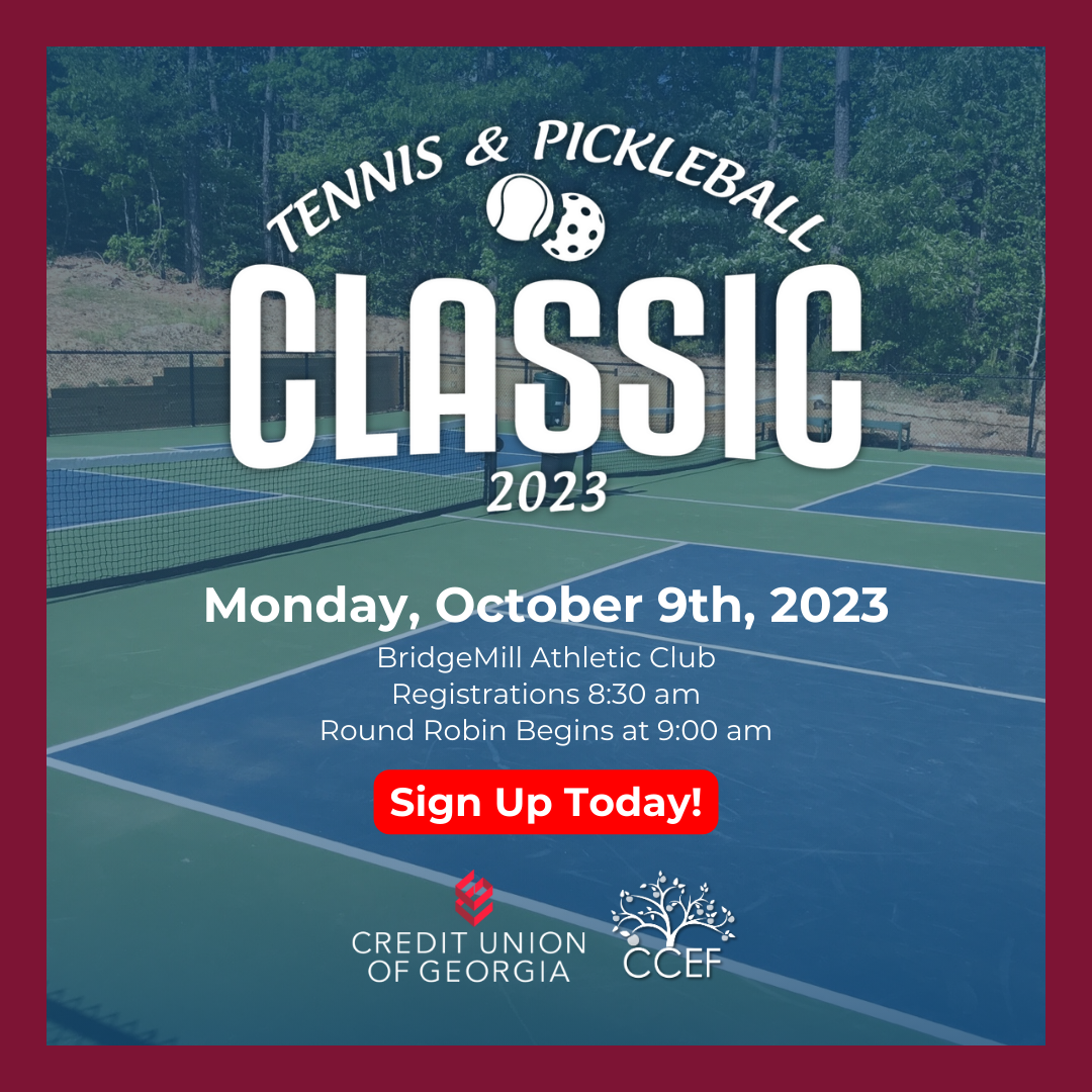 Tennis and Pickleball event held by Cherokee County Educational Foundation